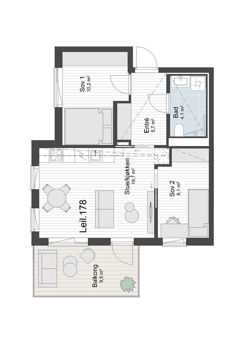Plantegning 1